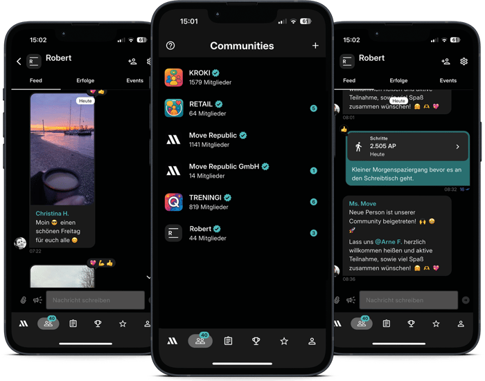 App_iPhone_3er_Mockup_Community App_iPhone_3er_Mockup_Community